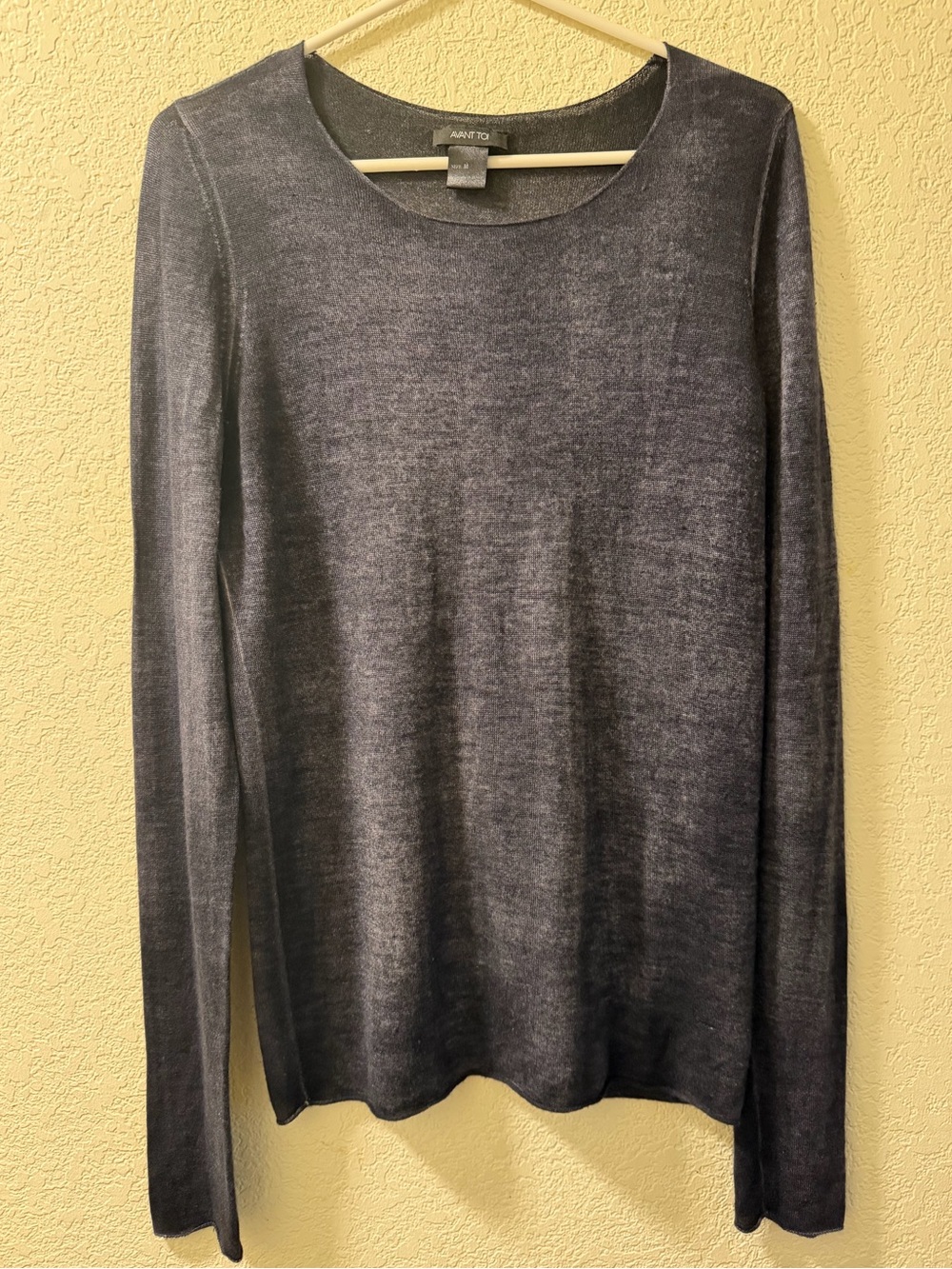 Avant toi cashmere/silk top